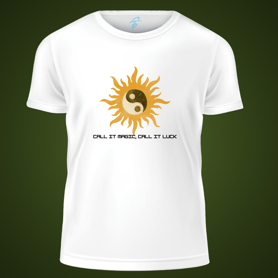 CALL IT MAGIC, CALL IT LUCK, T-Shirt, 100% Cotton, Summer Collection